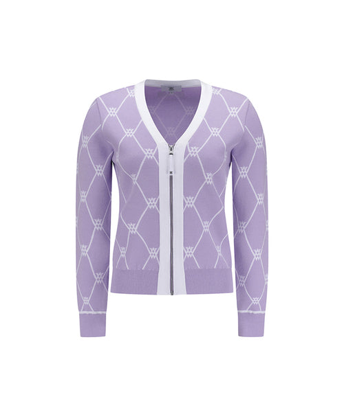 ANEW Golf: Women Monogram Logo Entrasia Cardigan
