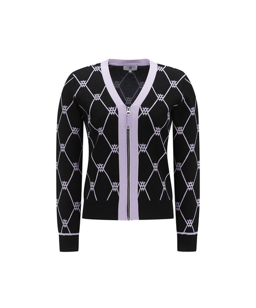 ANEW Golf: Women Monogram Logo Entrasia Cardigan