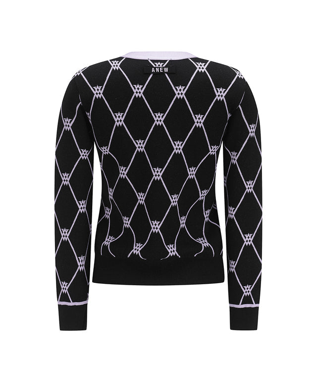 ANEW Golf: Women Monogram Logo Entrasia Cardigan