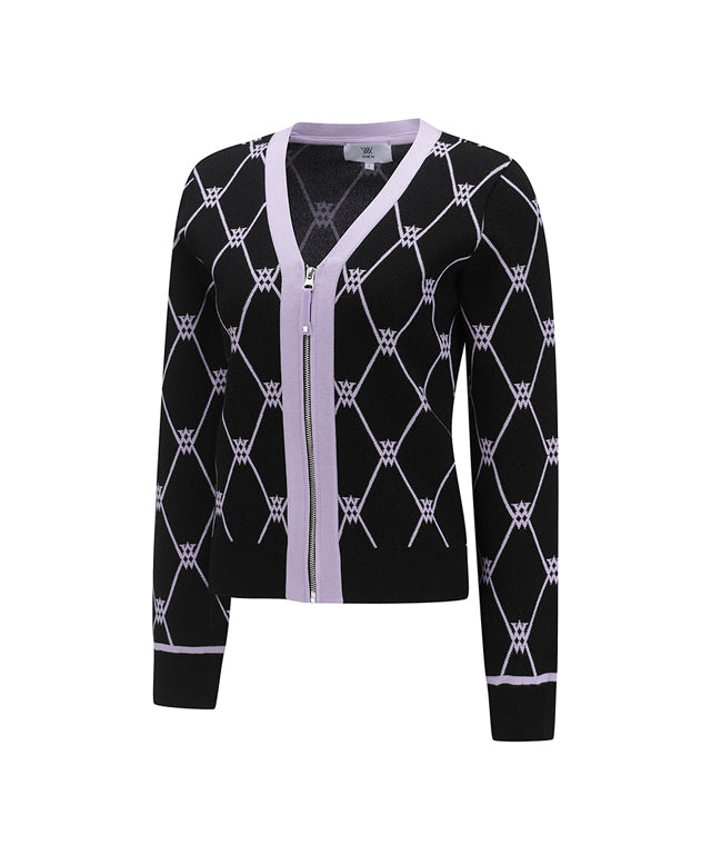 ANEW Golf: Women Monogram Logo Entrasia Cardigan