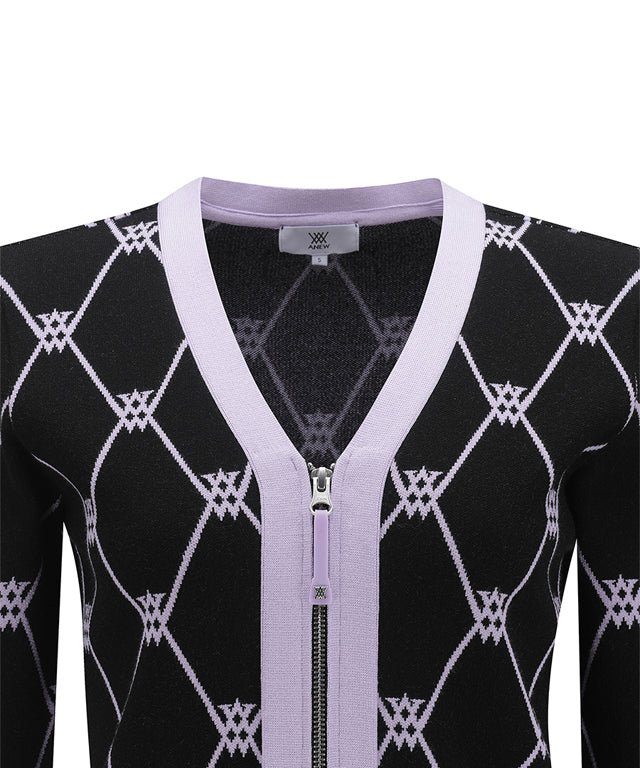 ANEW Golf: Women Monogram Logo Entrasia Cardigan