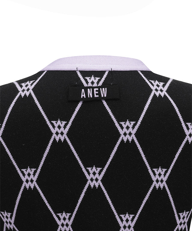 ANEW Golf: Women Monogram Logo Entrasia Cardigan